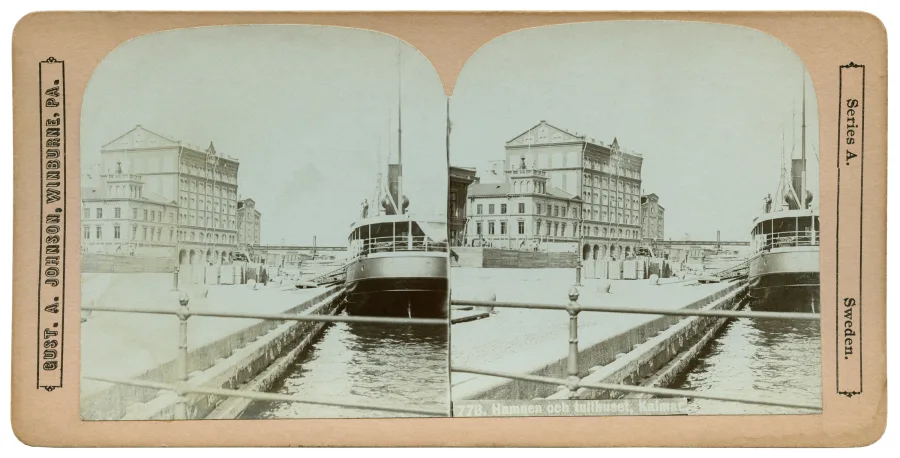 Hafen und Altstadt von Kalmar