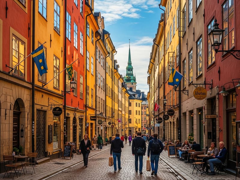 Gamla Stan - Die Altstadt von Stockholm